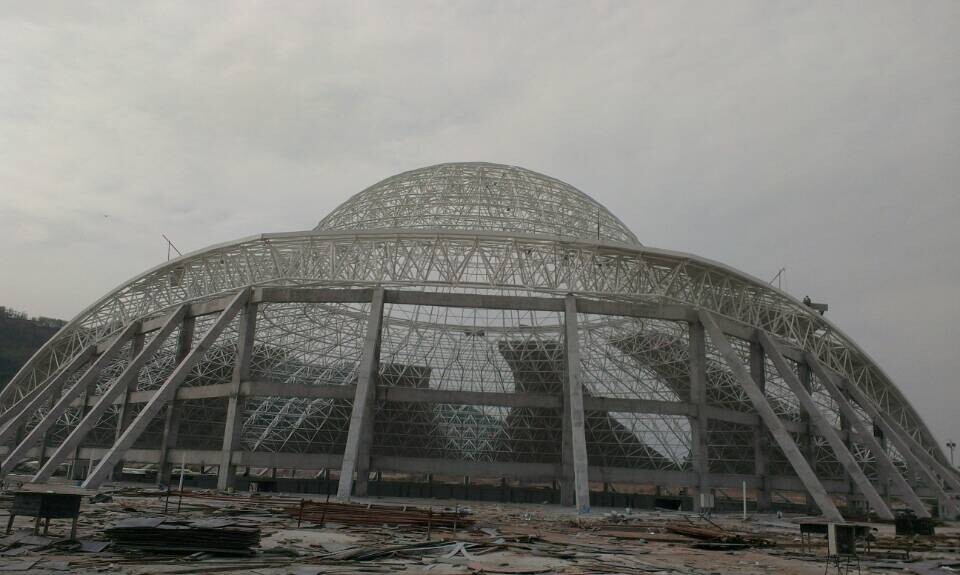 龙口体育场馆网架工程