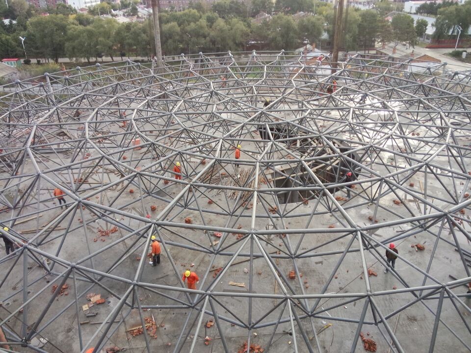 龙口全民健身中心网架